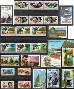 dCuba 2019 Full Year Set 115v + 12 S/S + 1 M/S MNH-