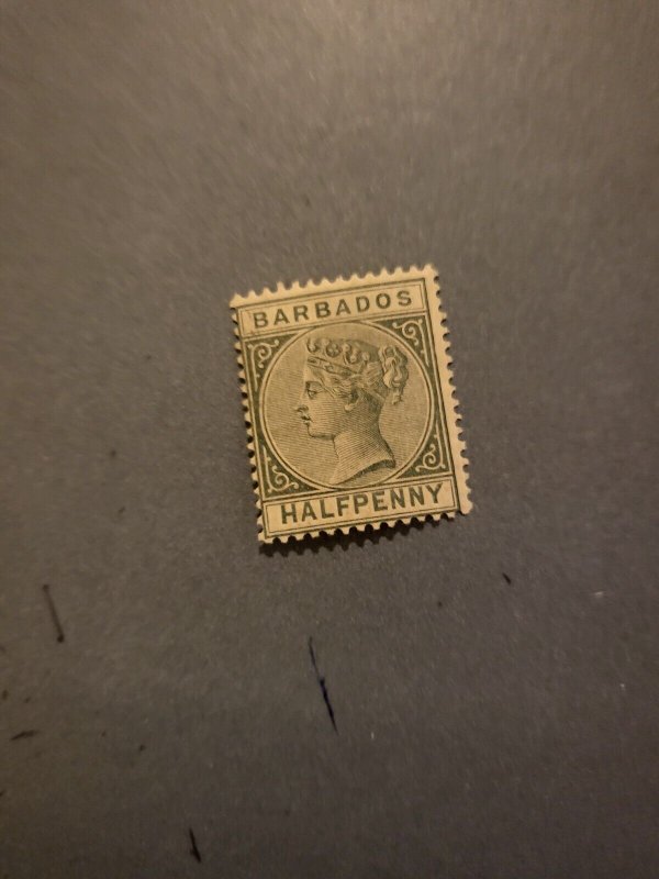 Stamps Barbados  Scott #60 hinged