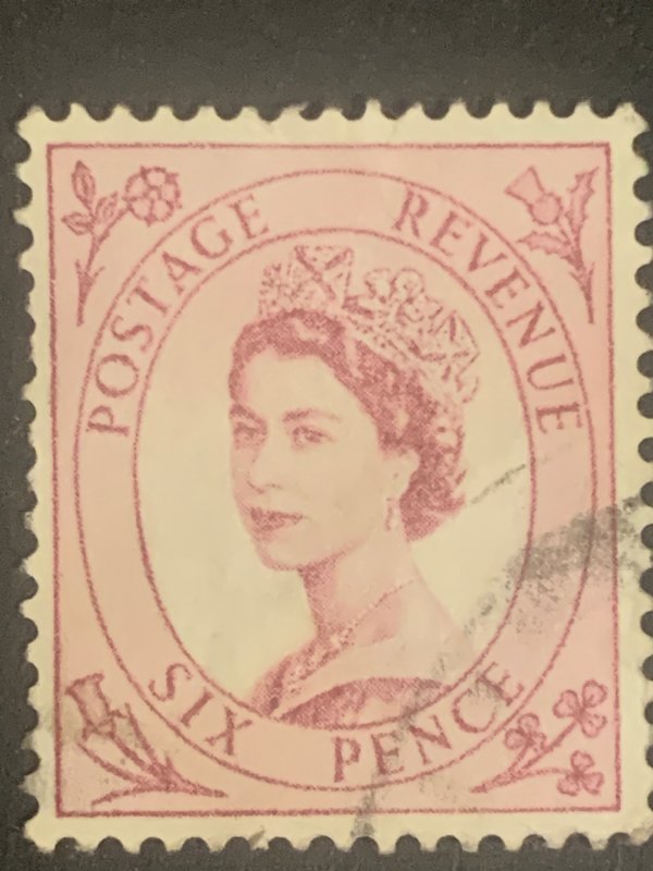 Revenue postage stamp  ,  black cancelled postage used, refno:5015