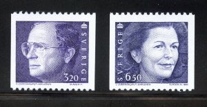 Sweden 1786, 94 MNH, King Karl Gustaf XVI & Queen Silvia Issues from 1994.