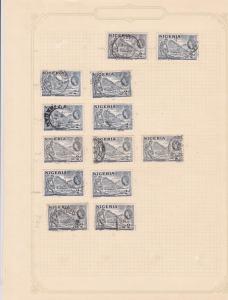 nigeria stamps sheet ref 17761