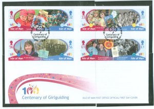 Isle of Man 1361-1364 Girl guides