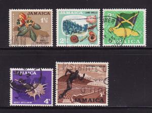 Jamaica 218, 220-222, 226 U Various (B)