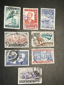 Cuba 423-430 used