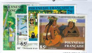 French Polynesia SC#404-407 MNH VF...Very Beautiful & Collectible!