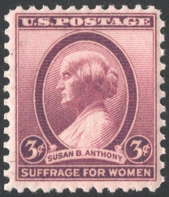 SC#784 3¢ Susan B. Anthony (1936) MNH