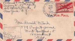 United States A.P.O.'s 6c Transport 1945 U.S. Army Postal Service, A.P.O. 79 ...