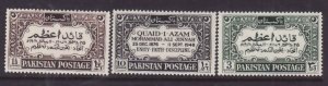 Pakistan-Sc#44-6- id9-unused og NH set-KGVI-Quaid-Azam-1949-#44 has a very