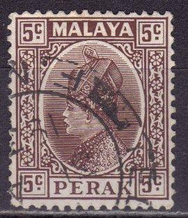 Malaya( Perak) 72 used FVF cv .20