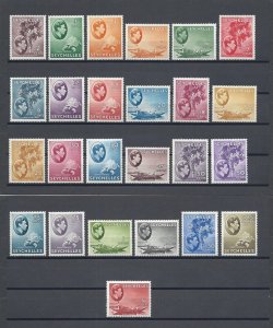 SEYCHELLES 1938/49 SG 135/49 MINT Cat £550