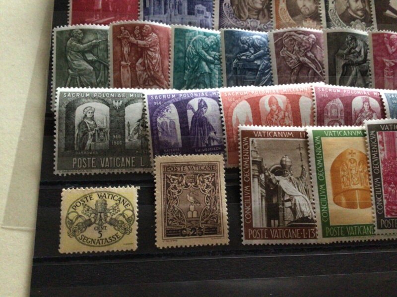 Vatican mounted mint stamps for collecting  A9763