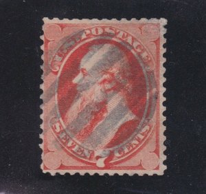 US 149 7c Stanton Used Fine w/ 6 Bar Grid Cancel SCV $90