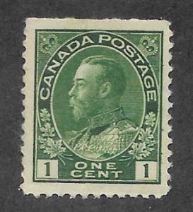 Canada Scott #104 Mint 1c King George V  2018 CV $25.00