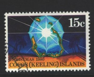 Cocos Islands Sc#53 Used