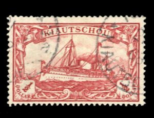 German Colonies, Kiauchau #29 Cat$75, 1905 $1/2 carmine, used