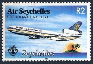 Seychelles 523, MNH. Mi 539. International Air Seychelles flight, 1983. DC-10.