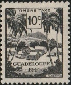 Guadeloupe , #J38 Unused , From 1947