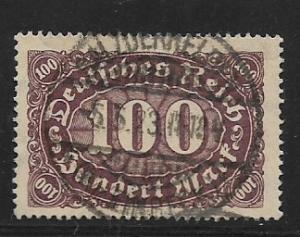 Germany Sc. # 199 Used Inflation Issue Wmk.126 - L64