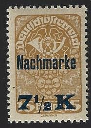 Austria #J102, Postage Due, M-NH**-