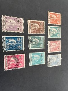 Angola sc 158 O,Q,R,T,U,V,W,X,Y,A u perf 12x11.5