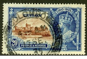 Ceylon, Scott #262, Used