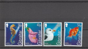 Gibraltar  Scott#  871-874  MNH  (2001 Europa)