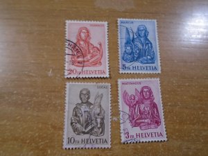 Switzerland  #  406-09    used