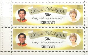 Kiribati Scott #'s 373a & 376a MNH