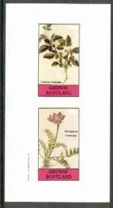 Grunay 1982 Flowers #11 (Limonia & Astragalus) imperf...