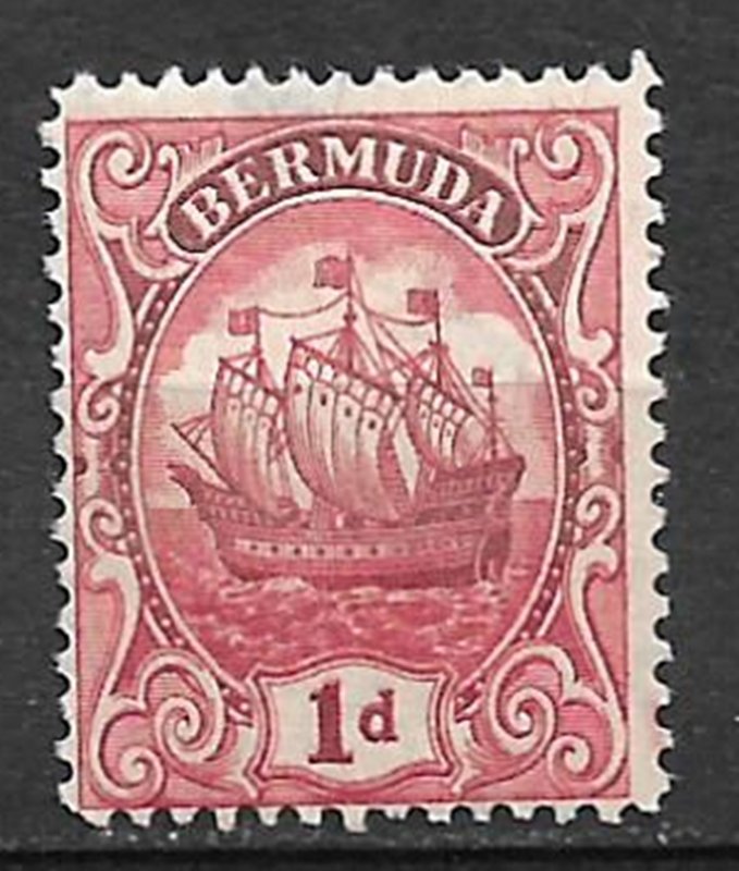 COLLECTION LOT #491 BERMUDA # 83 MH 1928