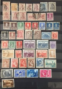 ARGENTINA OLD/Mid Used Collection(Apx 250 Items) TK804