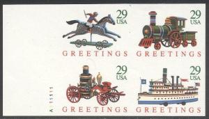 U.S. #2718aP SCARCE Mint NH - 1992 29c Christmas Toys