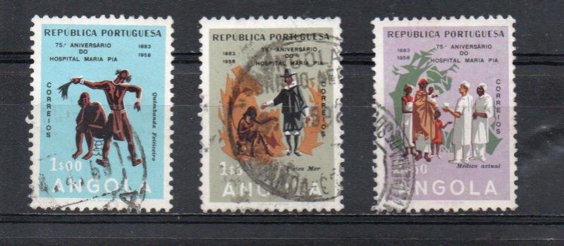 Angola 410-412 used