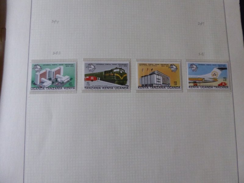 Kenya and KUT 1921-1969 Stamp Collection on Scott Specialty Album Pages