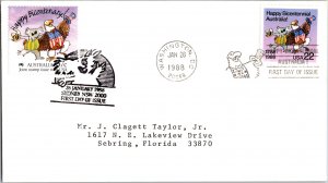 United States, District of Columbia, United States First Day Cover, Australia...