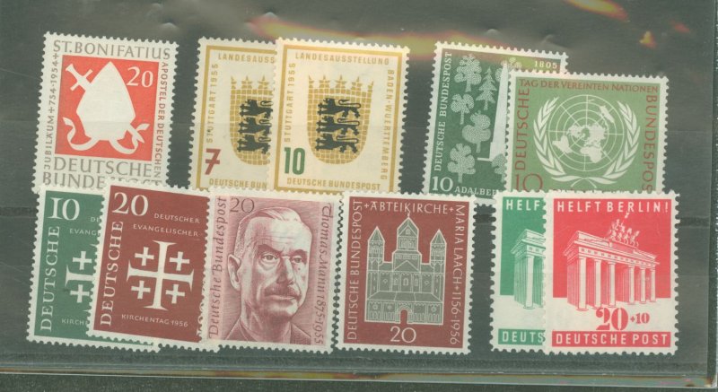 Germany #724/B303  Single (Complete Set)