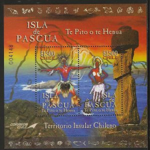 Chile 2008, Scott 1494, Easter Island Souvenir Sheet