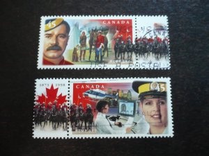 Stamps - Canada - Scott# 1736-1737 - Used Set of 2 Stamps