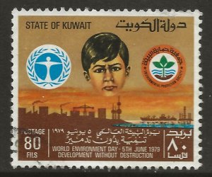 Kuwait (1979)  - Scott # 795,   Used