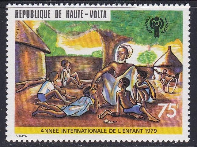 Burkina Faso # 494, Year of the Child, NH, 1/2 Cat.