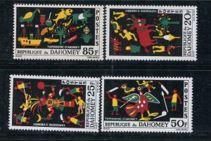 Dahomey #198-201 MNH- Make Me A Reasonable Offer