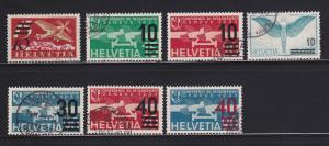Switzerland C19-C25 Set U Planes