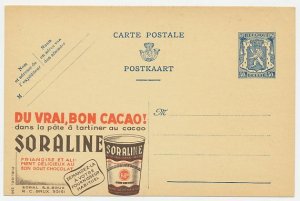 Publibel - Postal stationery Belgium 1941 Chocolate spread - Cacao