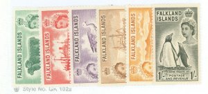 Falkland Islands #122-127 Unused Single (Complete Set)