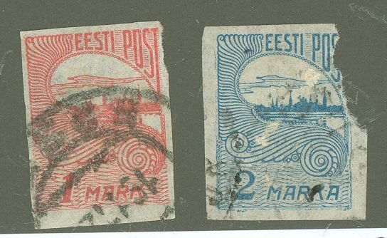 Estonia #43/45 Used Multiple