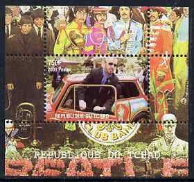 CHAD - 2009 - Mini Beatles, 50th Anniv #4 - Perf De Luxe Sheet-MNH-Private Issue