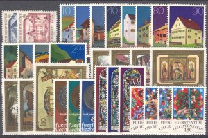 LIECHTENSTEIN   636-662  MNH 1978 YEAR SET