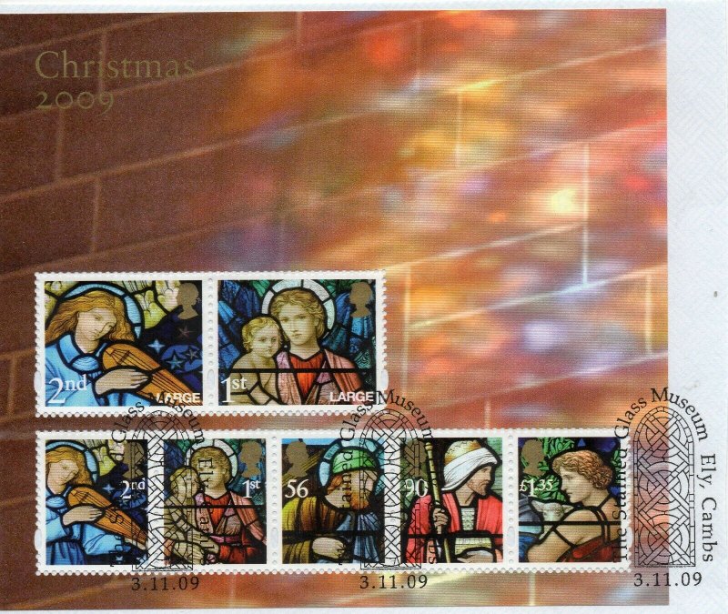 2009 Sg MS2998 Christmas Minisheet Fine Used On Piece