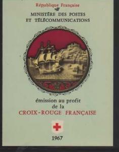 France MNH sc# B409a Red Cross Booklet 2014CV $3.50