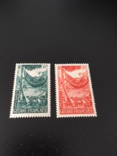 French Guiana sc 192-193 M